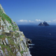 La isla de Little Skellig vista desde Skellig Michael. Wikimedia Commons